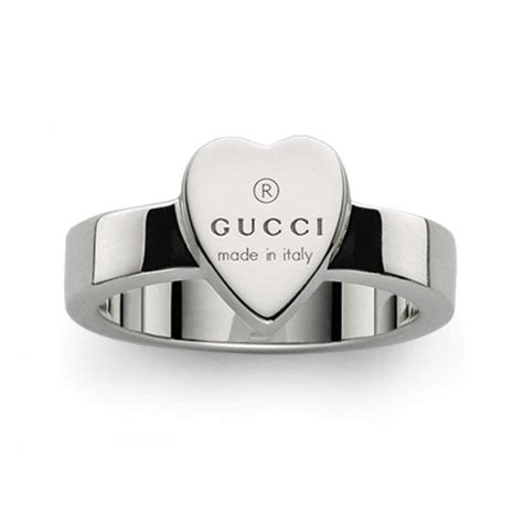 gucci heart|heart ring with gucci trademark.